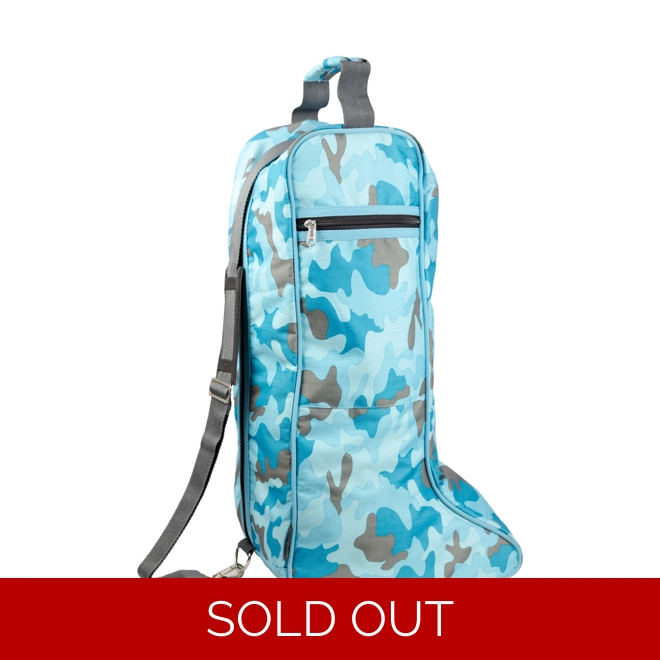 product Image for Hy Equestrian DynaForce Boot Bag - Pacific/Grey - One Size